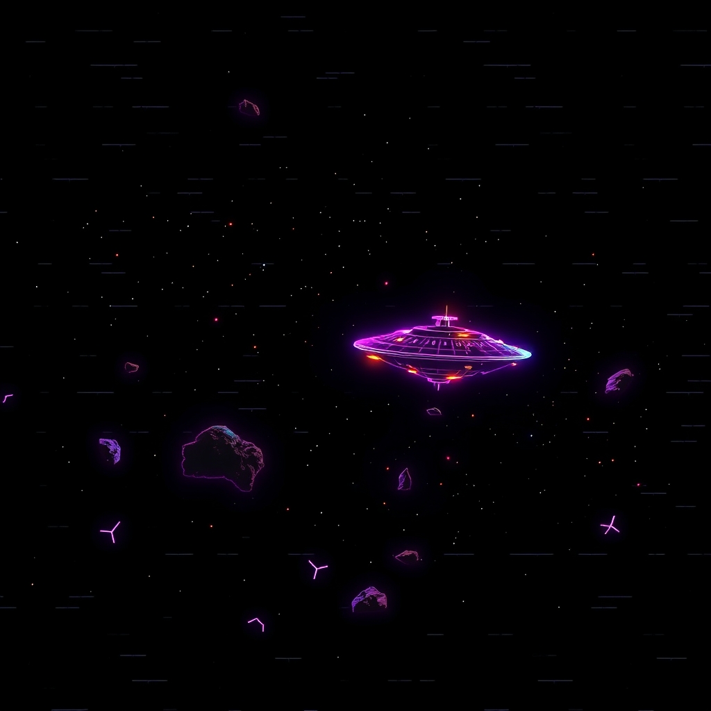 The splash screen stopped describing the ship and showed it.